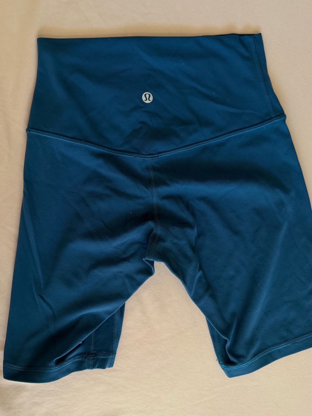 lululemon athletica High-Rise Bike Shorts - Teal Blue